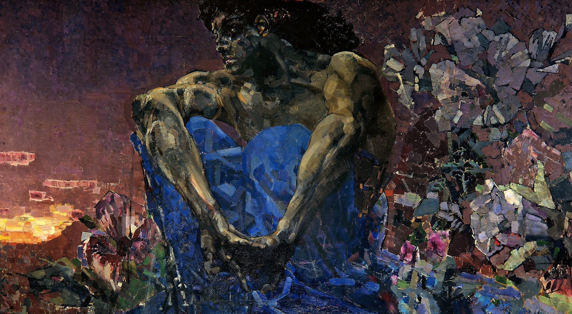 Demon Mikhail Vrubel - 1890 (full body)