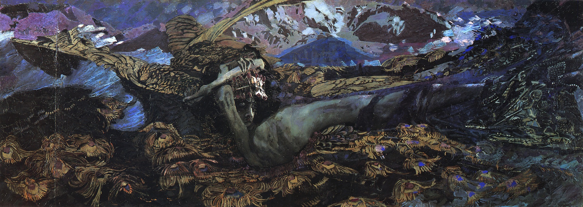 Fallen Demon Mikhail Vrubel - 1902
