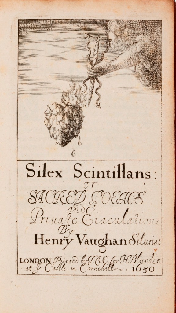 Cover of Silex Scintillans, Henry Vaughan, Public domain, via Wikimedia Commons